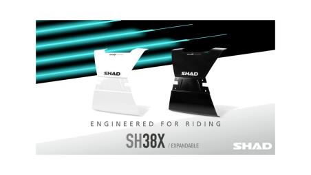 SHAD Tapas para maleras laterales SH38X L/R CARBON D1B38E06