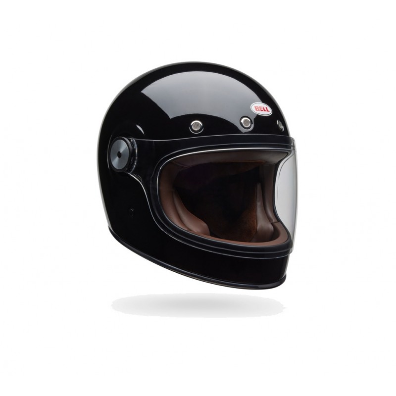 BELL Retro-style full-face helmet with visor BULLITT GT - GLOSS 8009627005VAR
