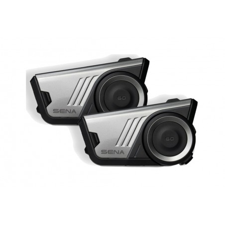 intercomunicadores com conectividade dual pack 60s - mesh bluetooth