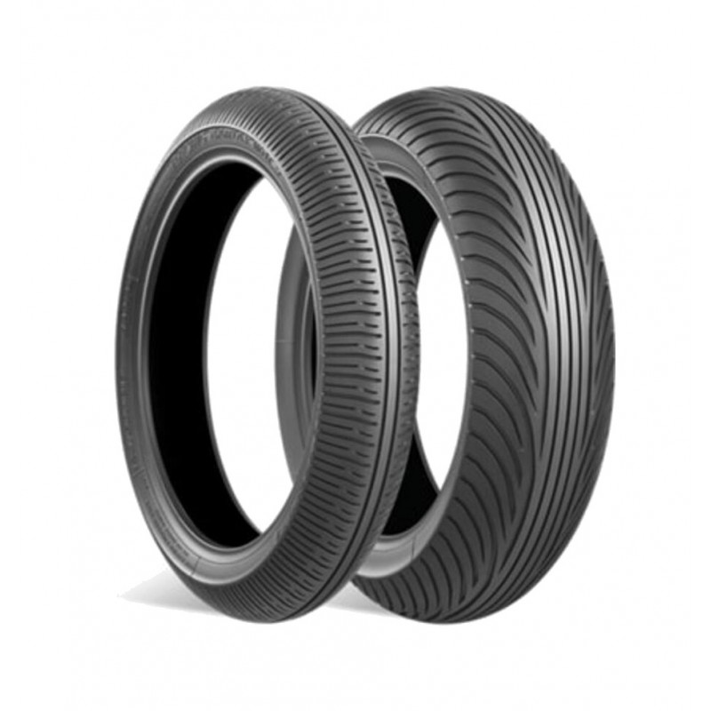 BRIDGESTONE Neumático delantero de lluvia para moto BATTLAX W01 RAIN SOFT 120/600 R 17 NHS TL 9000012