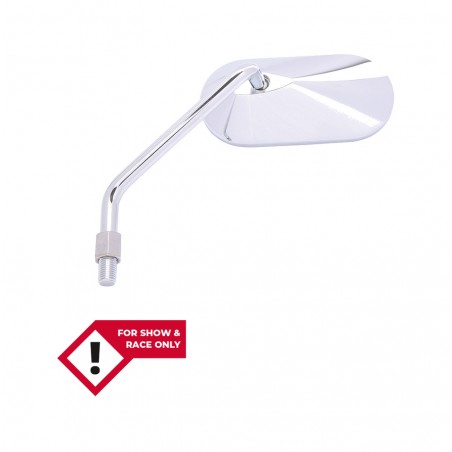 HIGHSIDER Retrovisor de manillar ovalado izquierdo en cromo sin prueba e SMART AGILA 1139029001