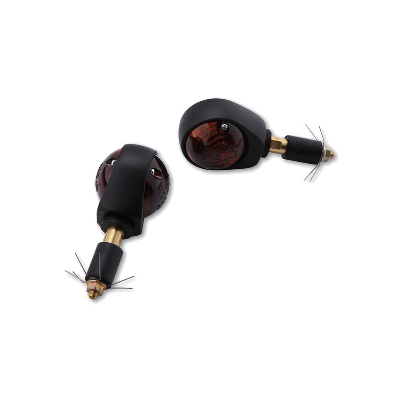 HIGHSIDER Intermitente de manillar con cristal ahumado homologado SMART OCHSENAUGE PAR 1139364