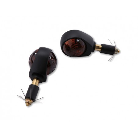 HIGHSIDER Intermitente de manillar con cristal ahumado homologado SMART OCHSENAUGE PAR 1139364