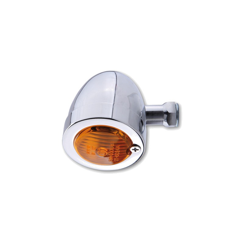 HIGHSIDER Intermitente plano tipo bala con cristal y homologación SMART BULLET FLAT - E 1 PZA 1139367