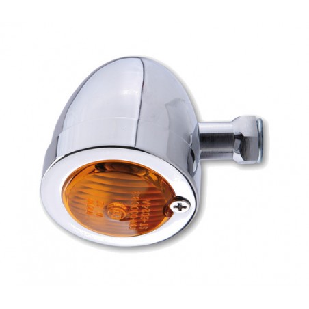 HIGHSIDER Flat bullet-type turn signal with glass and approval SMART BULLET - E 1 PZA 1139367
