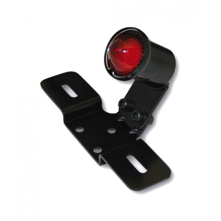 HIGHSIDER LED rear light with license plate holder glass and homologation e SMART OLD SCHOOL TYPE 3 - 1 PZA 1139413