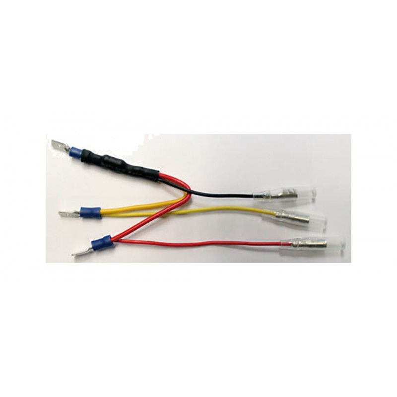 HIGHSIDER Resistor with adapter cable for LED taillights flat connector SMART 6.3 MM 1139456