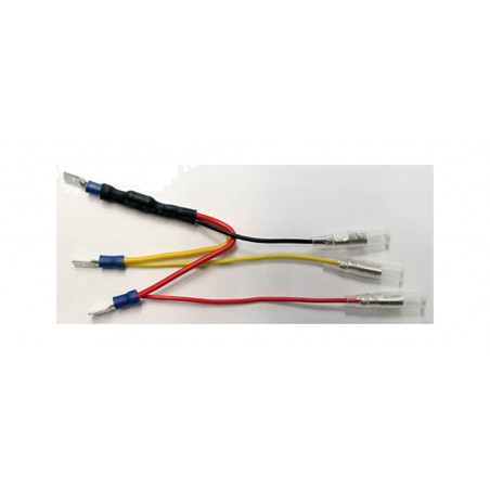 HIGHSIDER Resistor with adapter cable for LED taillights flat connector SMART 6.3 MM 1139456