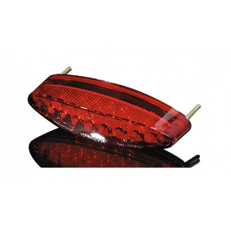HIGHSIDER Mini LED taillight with license plate light and red lens SMART NUMBER1 1139514