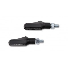 HIGHSIDER LED flashing light with smoked glass and homologation SMART SHORTY FIN PAR 1139698