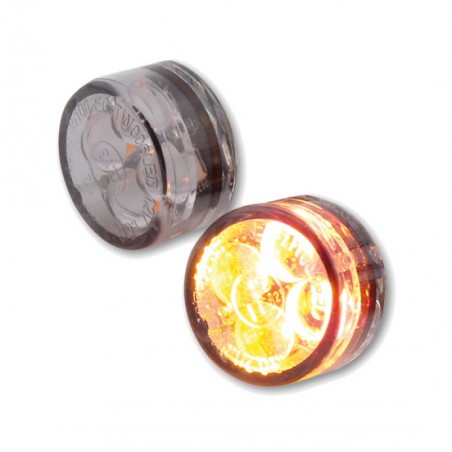 HIGHSIDER Piloto trasero e intermitente led con cristal ahumado y homologación SMART MODULE SIXTEEN 3IN1 PAR 1139724