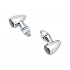 HIGHSIDER Piloto trasero e intermitente led con cristal ahumado y homologación SMART SIXTEEN BULLET 3IN1 - PAR 1139726