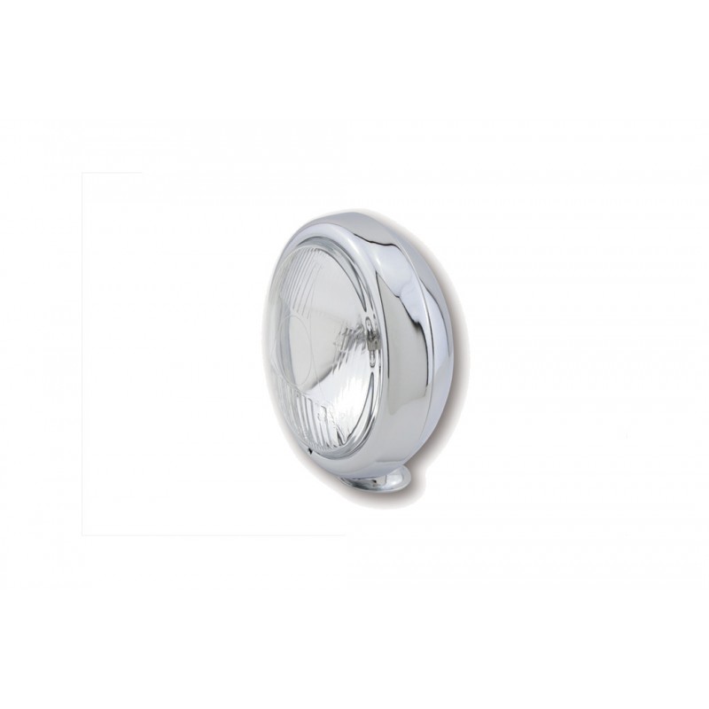 HIGHSIDER Faro de conducción pulgadas con carcasa plana cromada SMART 1139753