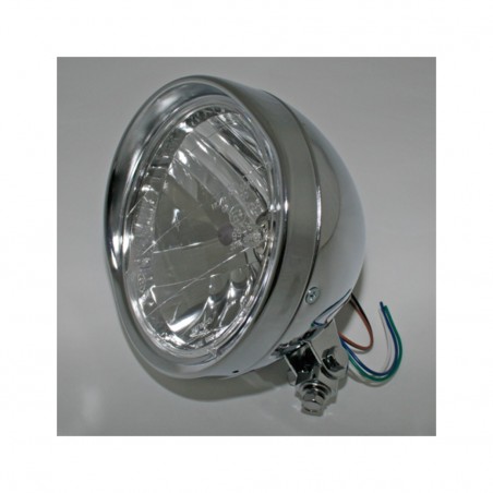 HIGHSIDER Faro delantero cromado con visera SMART 6 1/2 1139758