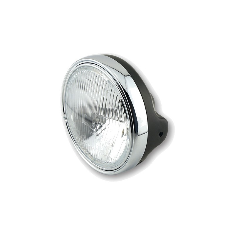 HIGHSIDER Seven-inch headlight with insert and bright etched glass SMART LTD H4 I 1139760
