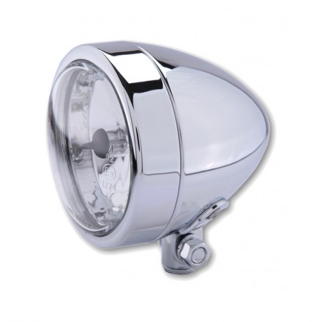 HIGHSIDER Chrome low-mount headlight with high beam SMART BULLET 1139772