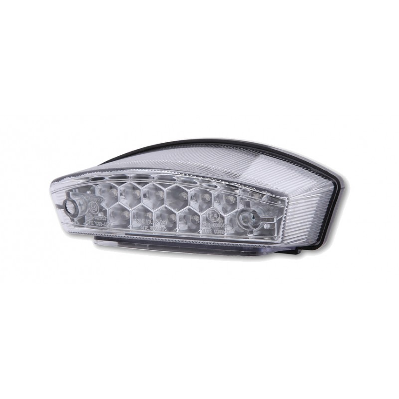 HIGHSIDER Piloto trasero led con cristal transparente y homologación e SMART MONSTER - 1 PZA 1139787