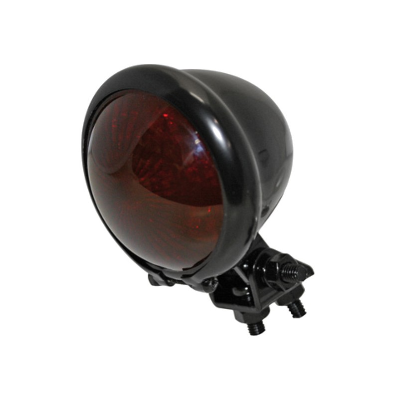 HIGHSIDER Bates style LED rear light with glass and homologation e SMART - 1 PZA 1139820