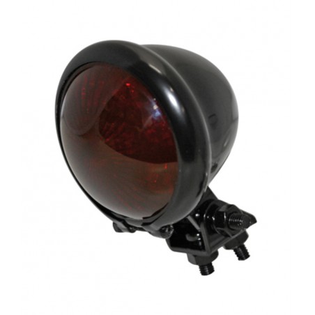 HIGHSIDER Bates style LED rear light with glass and homologation e SMART - 1 PZA 1139820