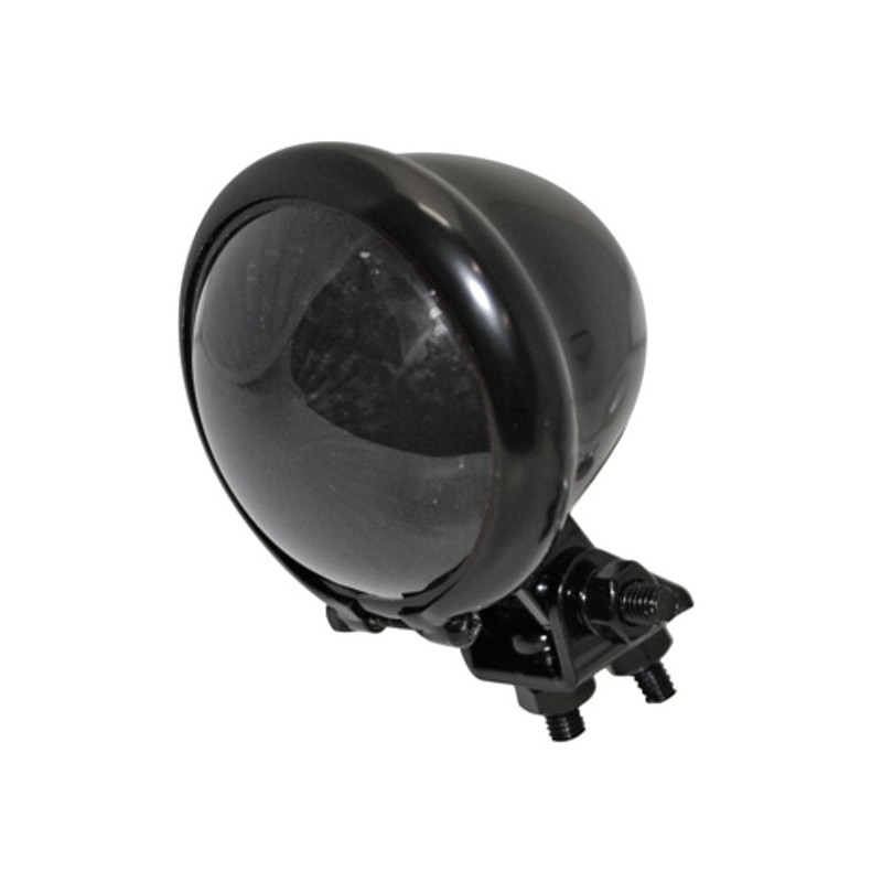 HIGHSIDER Bates style LED rear light with glass and homologation e SMART -1 PZA 1139821