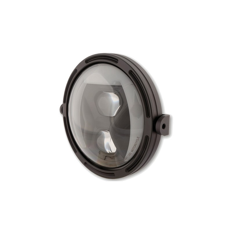 HIGHSIDER Faro led de siete pulgadas tipo con reflector ahumado y montaje lateral PRO R1 8 3065458
