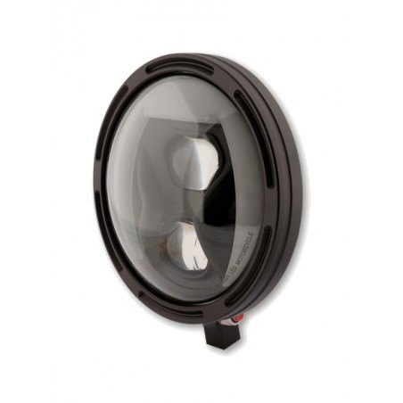 HIGHSIDER Seven-inch LED headlight with smoked reflector and bottom mount PRO R1 8 3065459