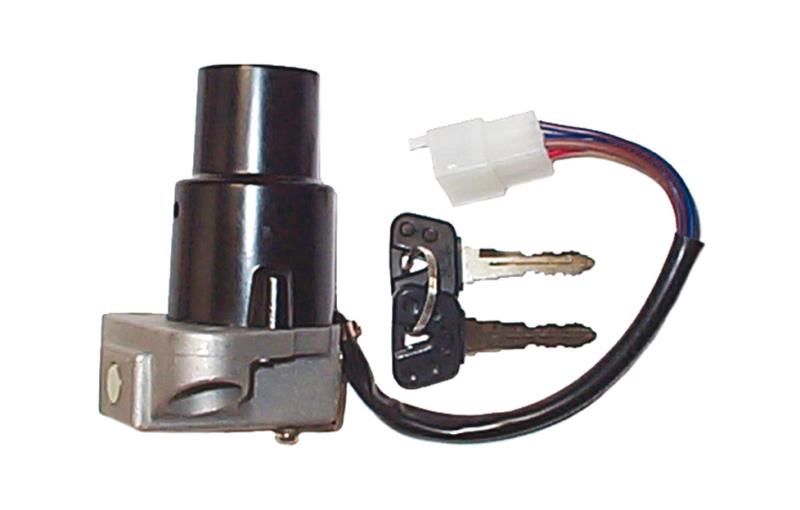 Lock, key contact