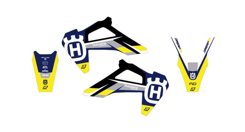 BLACKBIRD RACING ADHESIVE KIT DREAM GRAPHIC 5 1130279