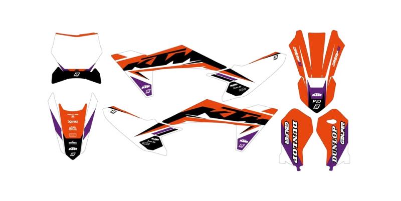 BLACKBIRD RACING KIT DE ADHESIVOS DREAM GRAPHIC 5 1130274