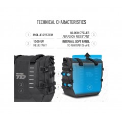SHAD Soft saddlebags for motorcycles TERRA ADVENTURE TR40 X0TR402