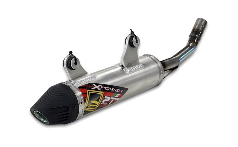 FRESCO Aluminum exhaust pipe silencer X-POWER 1147675