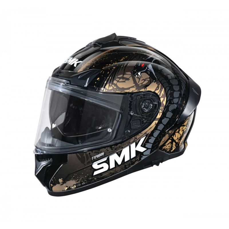 SMK Full face motorcycle helmet TYPHOON REPTILE (GL277) D116GL27703VAR