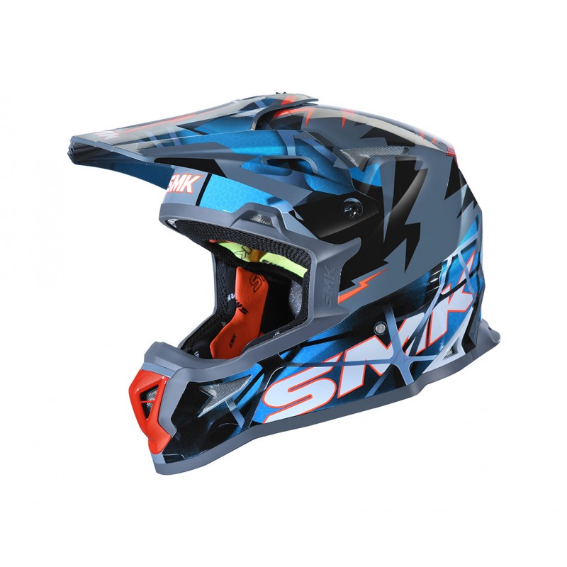 SMK Casco motocross ALLTERRA FULMINE (GL651) D131GL65105VAR