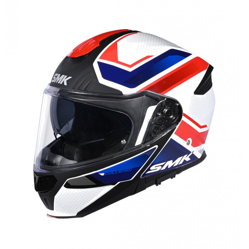 SMK Modular motorcycle helmet decorated with glitter GULLWING SUPERTOUR GL153