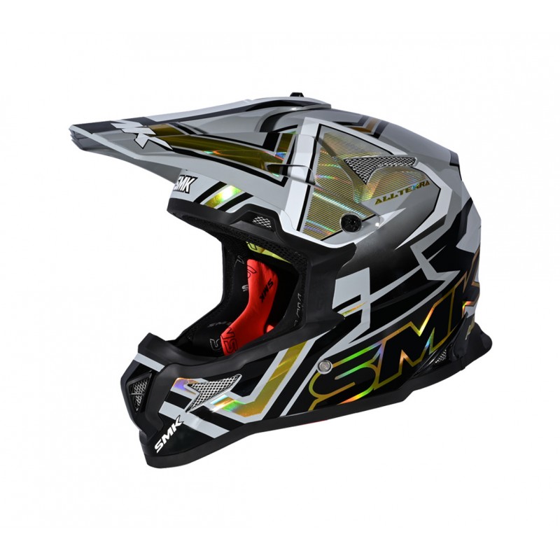 SMK Casco enduro motocross brillo GL627 ALLTERRA X-ACES