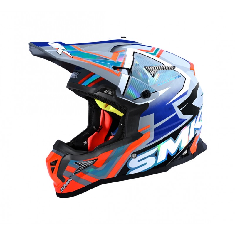 SMK Casco enduro motocross brillo GL657 ALLTERRA X-ACES