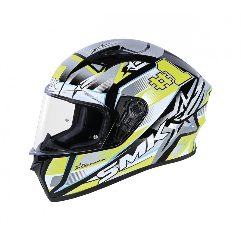 SMK Casco integral decorado mate MA214 STELLAR UNO