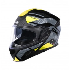 SMK Modular motorcycle helmet decorated matte GULLWING NAVIGATOR MA264