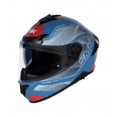 SMK FULL HELMET WITH SUN VISOR MA551 TYPHOON MYSTIC