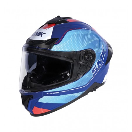 SMK Casco integral con pantalla solar MA553 TYPHOON MYSTIC