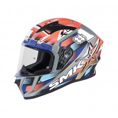 SMK Matte decorated full face helmet MA657 STELLAR UNO
