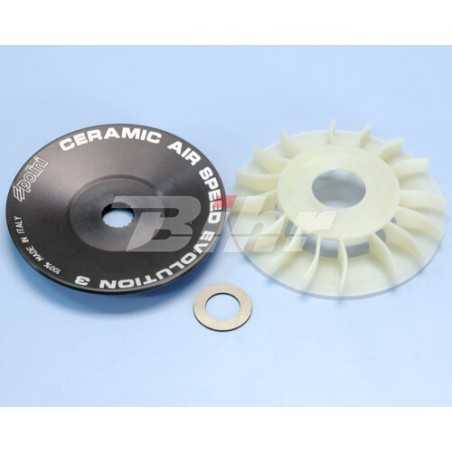 Fixed half-pulley piaggio zip de alu. 244.0123