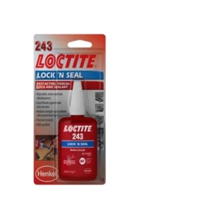 LOCTITE Bote fijador de roscas media resistencia 243 24 ML 1109385