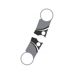 PUIG PROTECTIVE ADHESIVE SHANK ANTI STRIPES WITH KEYS RADIKAL 22200