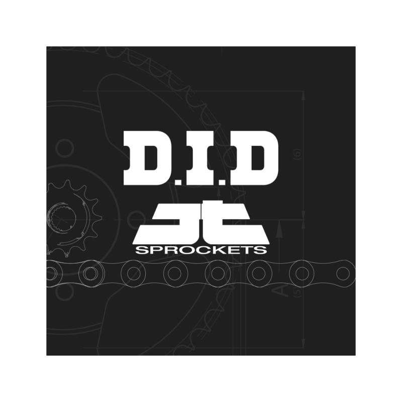 DID Kit transmision plato reforzado de zinc piñon y cadena 520VX3 (16-47-112) KC347970