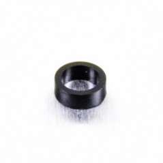Black plastic cap  M6 x 8,3 x 3mm TUB6