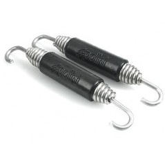Rotary exhaust spring with rubber  INOX L 53mm 228.0004