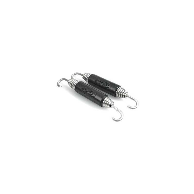 Rotary exhaust spring with rubber  INOX L 53mm 228.0004