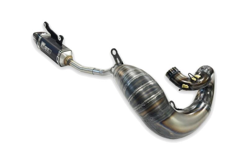 FRESCO Exhaust system with aluminum silencer FACTORY - CARBY 1147105001
