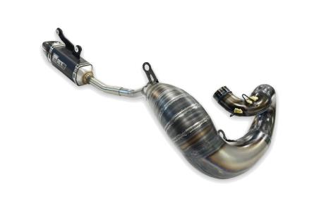 FRESCO Exhaust system with aluminum silencer FACTORY - CARBY 1147106001